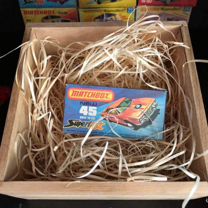 マッチボックス　ミニカー　 30 CSL デッドストック　桐箱入り