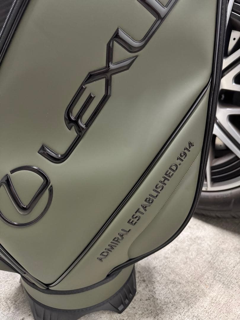新品 LEXUS キャディバッグ Lexus × Admiral レクサス