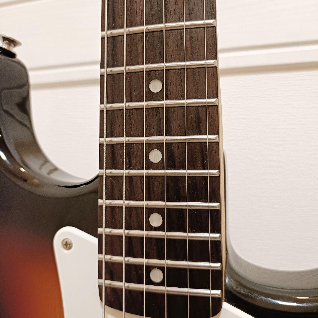 【メンテ済み】スクワイヤー ストラトキャスター エレキギター 本体 サンバースト