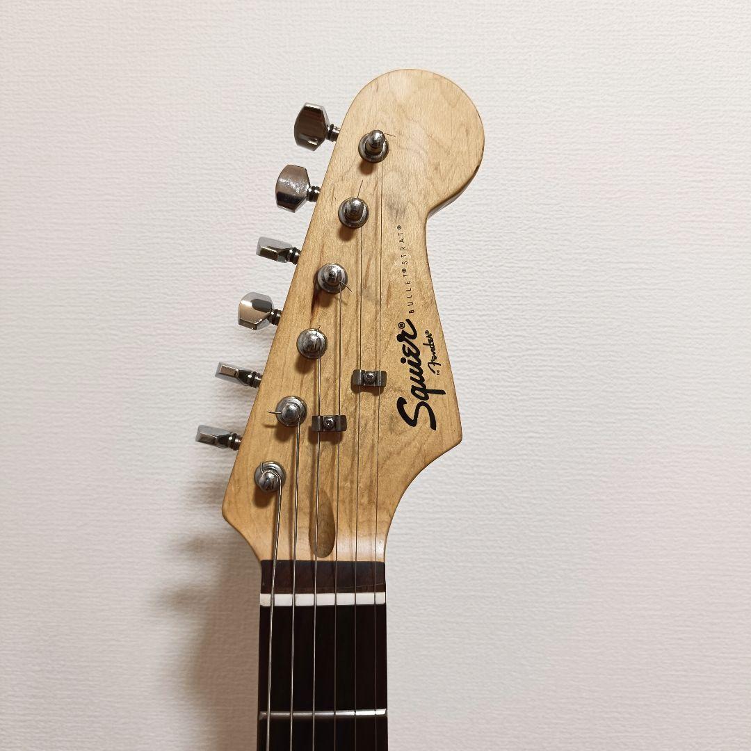【メンテ済み】スクワイヤー ストラトキャスター エレキギター 本体 サンバースト