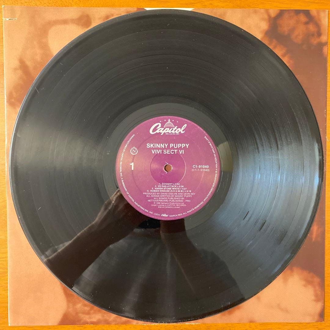 【希少盤】Skinny Puppy / VIVIsectVI　インダストリアル