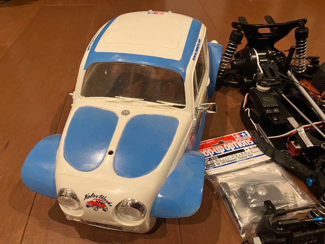 タミヤ　DF03 スリッパークラッチ付き