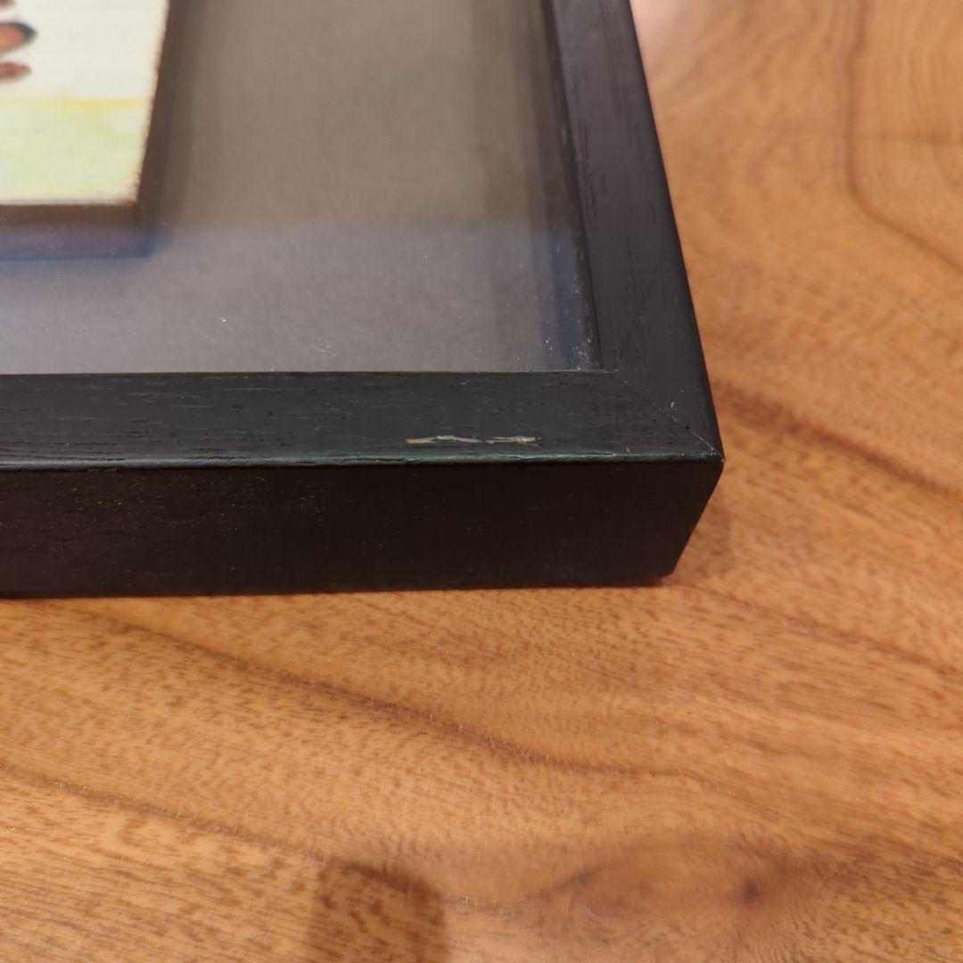 芹沢銈介　板絵　\"椅子二人\"