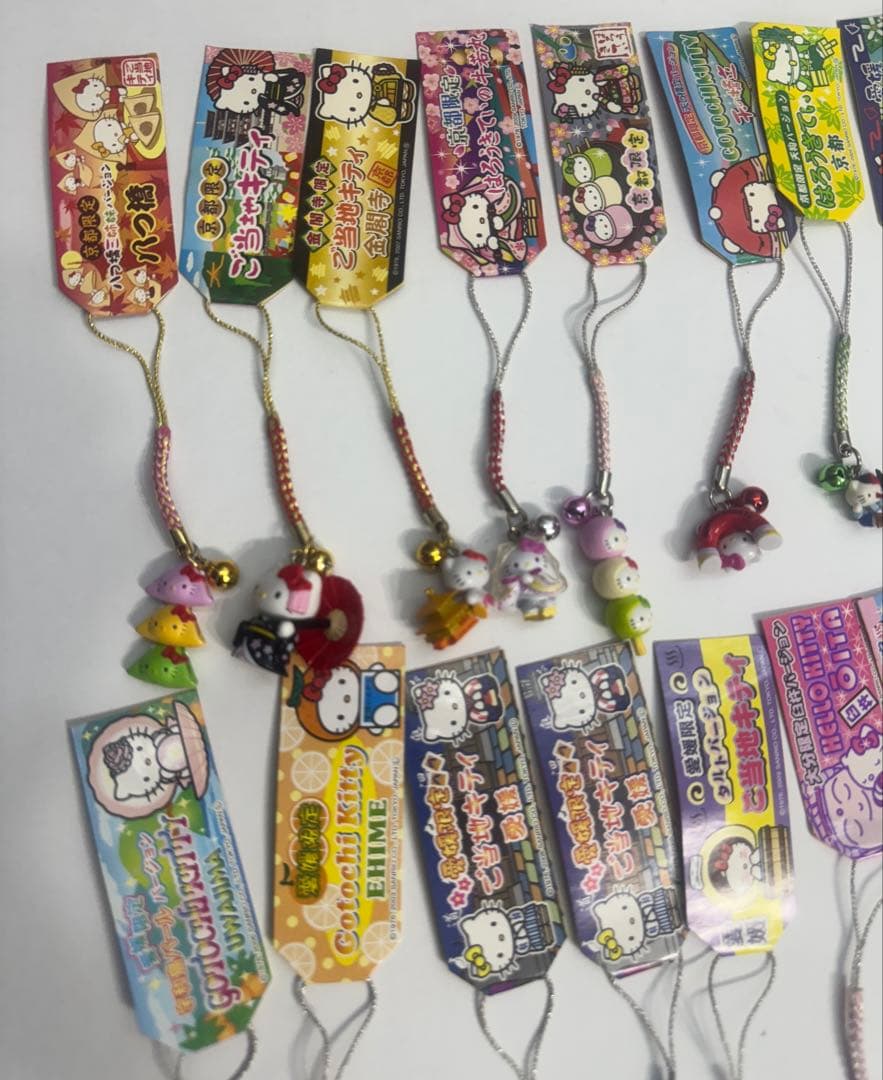 星*奨様 【レアあり】ご当地キティ　根付ストラップ　セット①