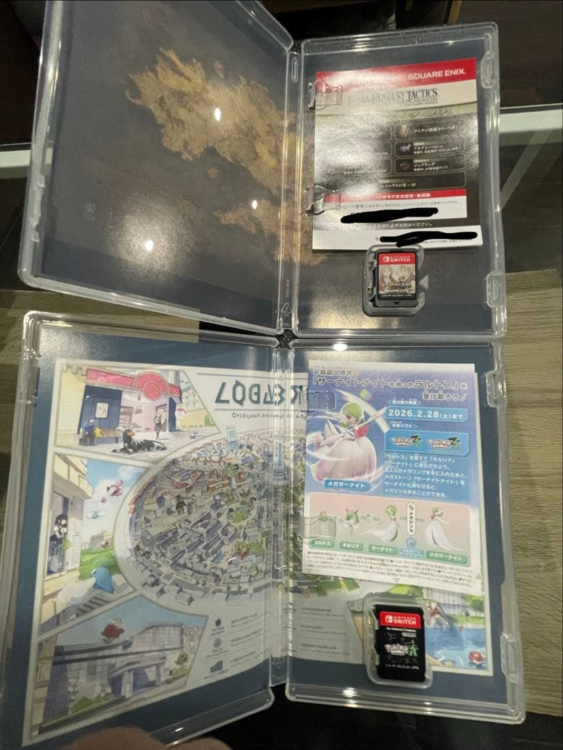 ポケモン レジェンズ ZA& ファイナルファンタジータクティクス デラックスed