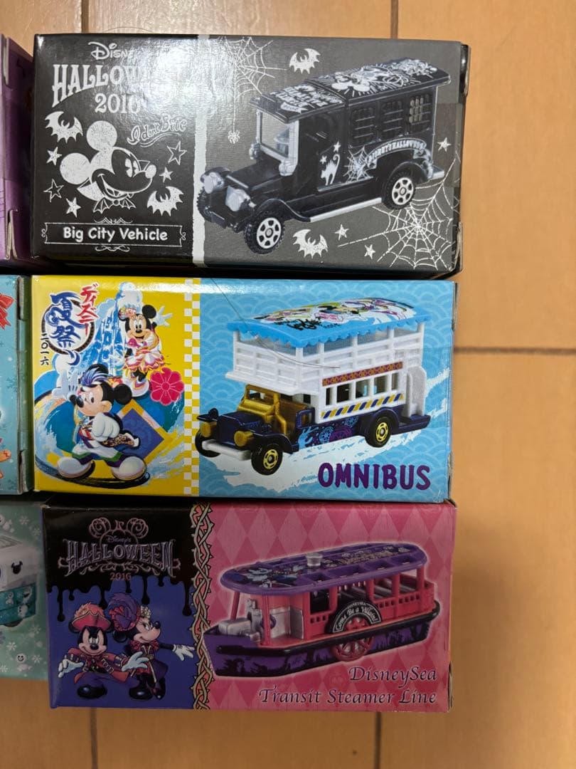 【コレクター向け】ディズニー トミカ 8点 2016/2017限定 未使用