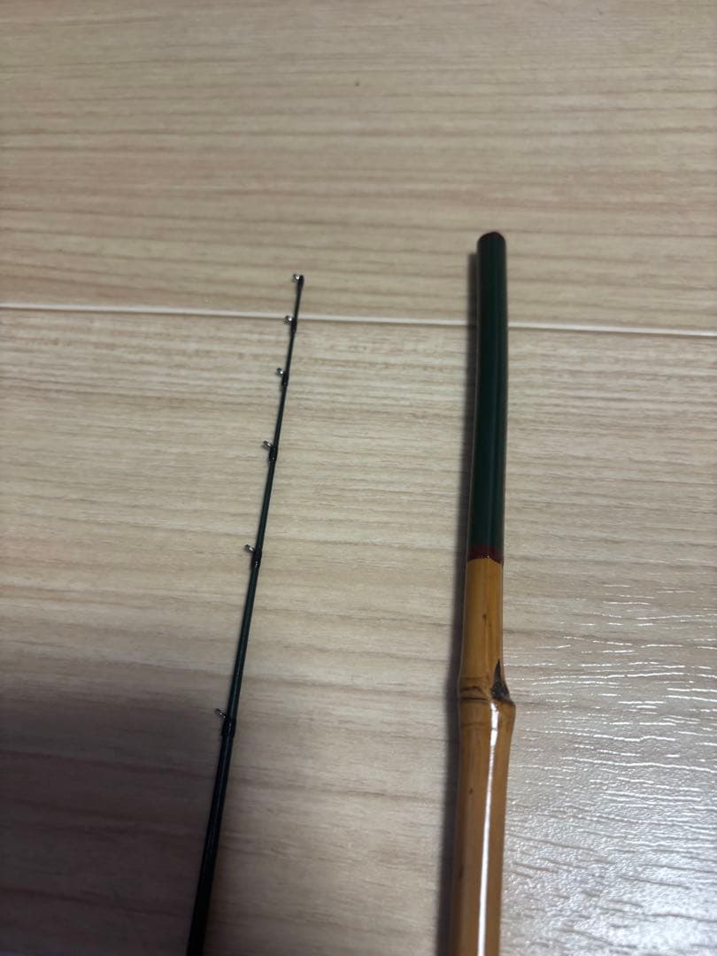 竿太郎(竿かづ)作　ヘチ竿　約７尺