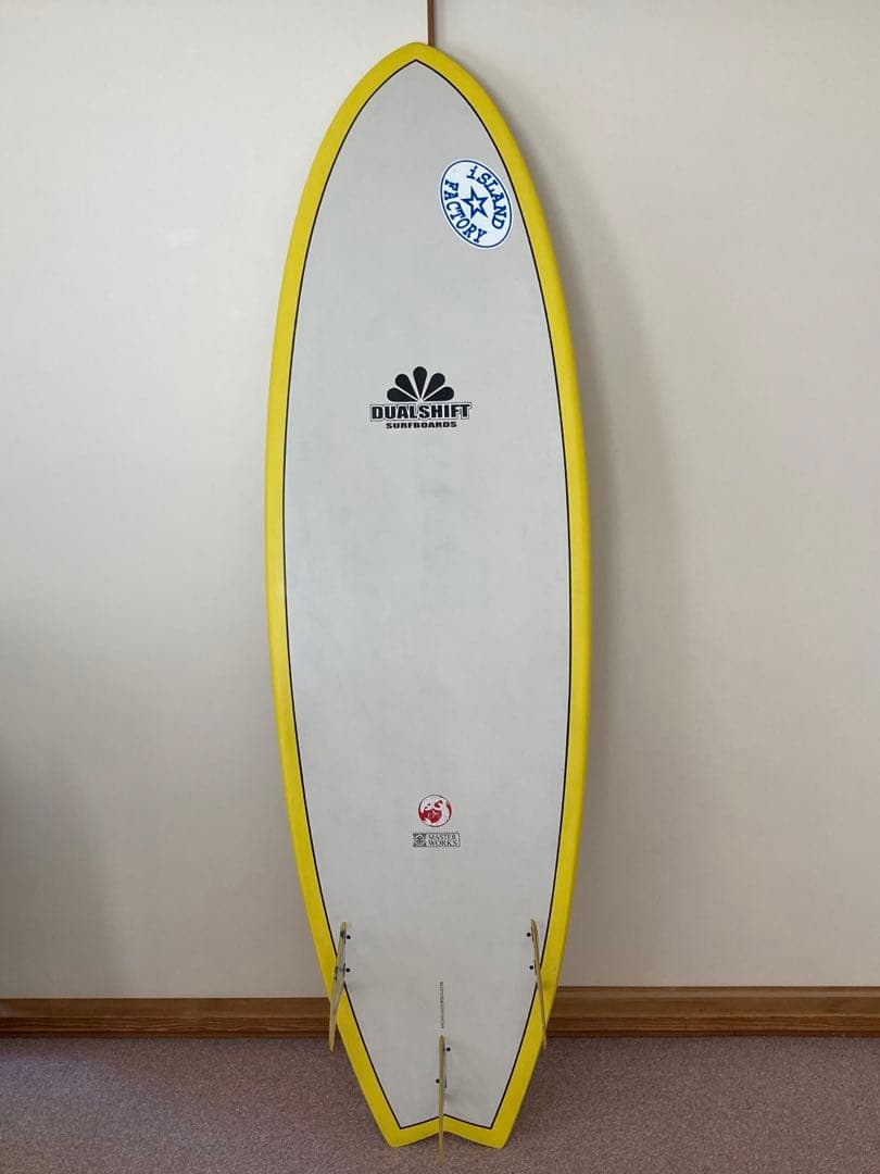 サーフィン・ボディボード DUALSHIFT 5'8\" EPS