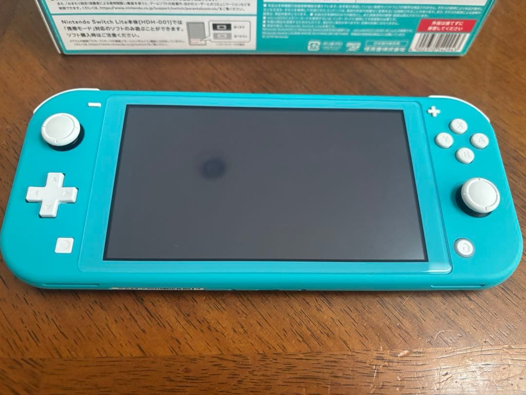 スイッチライト　本体　ターコイズ美品　Nintendo Switch light
