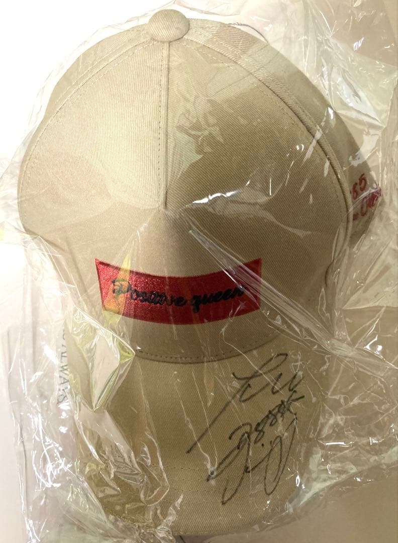 大山千広　⭐️直筆サイン入り⭐️ キャップ　新品未使用❣️ ⭐️大山千広刺繍入り⭐️レア物