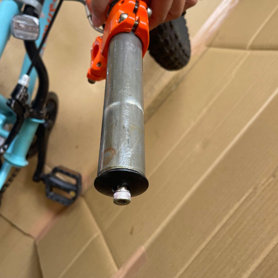 送料込み　ヨツバサイクル　ラムネブルー　18インチ