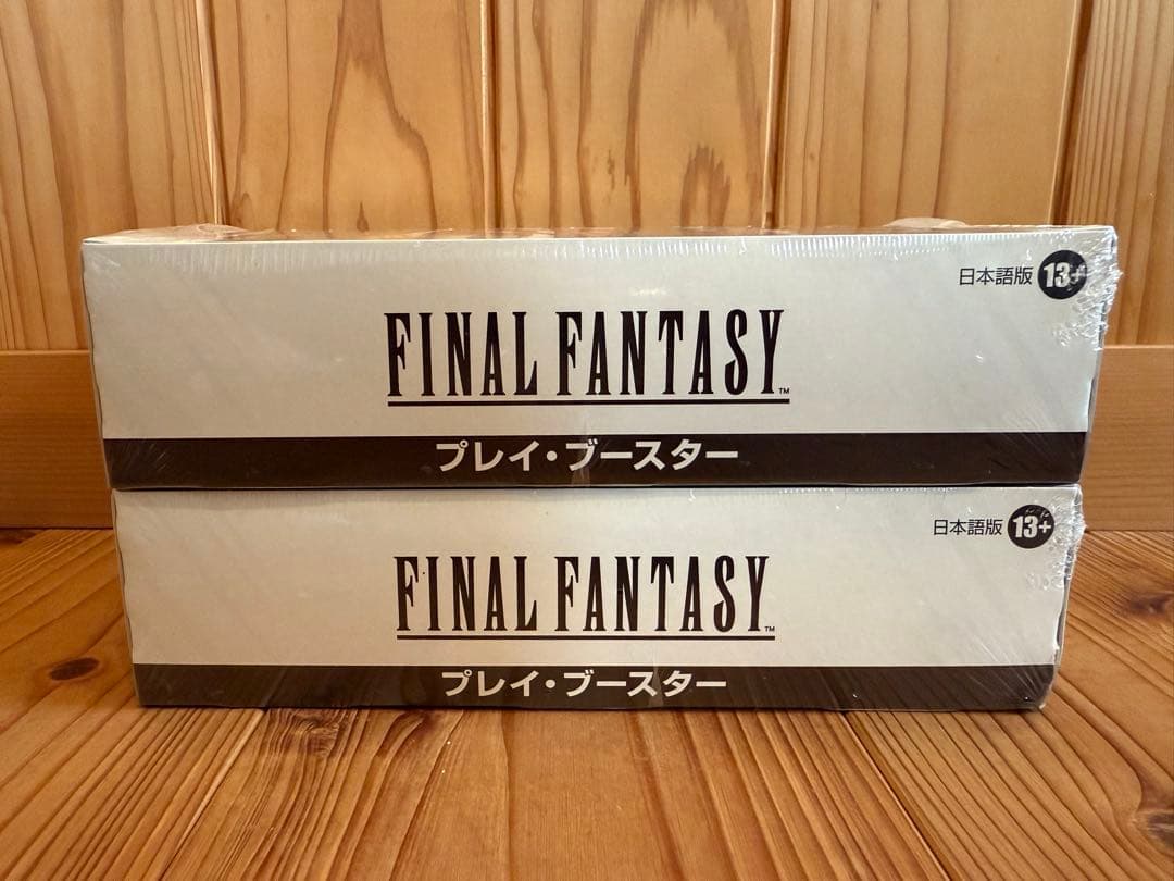 MTG × FFファイナルファンタジー プレイブースター　2BOX シュリンク付