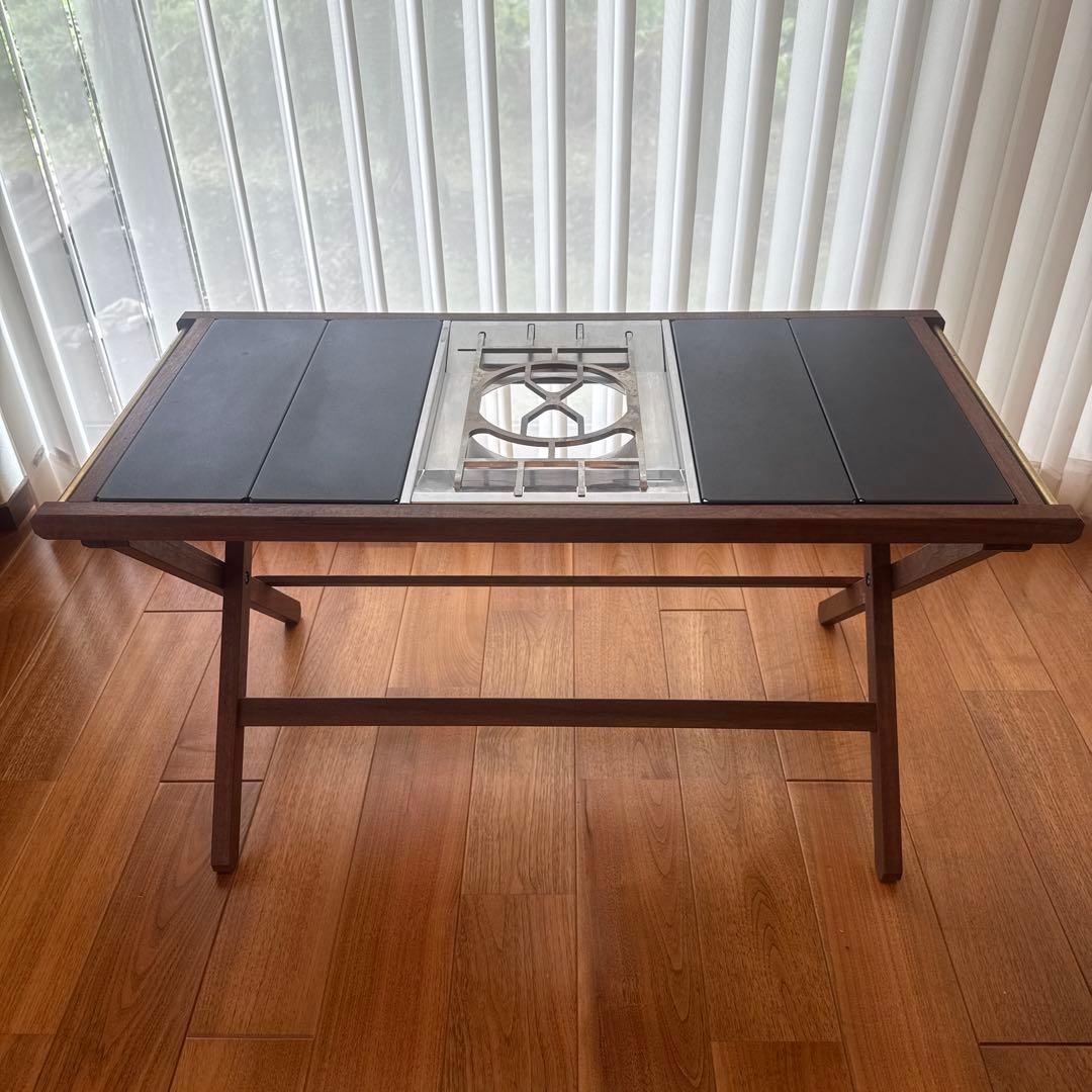 K*5様 0229madeテーブル flow line walnut ＋天板