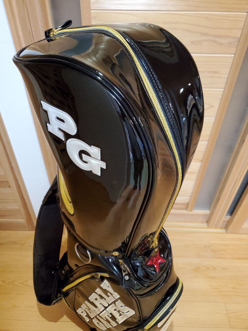 PEARLY　GATES　ゴルフバッグ　キャディバッグ ブラック　美品