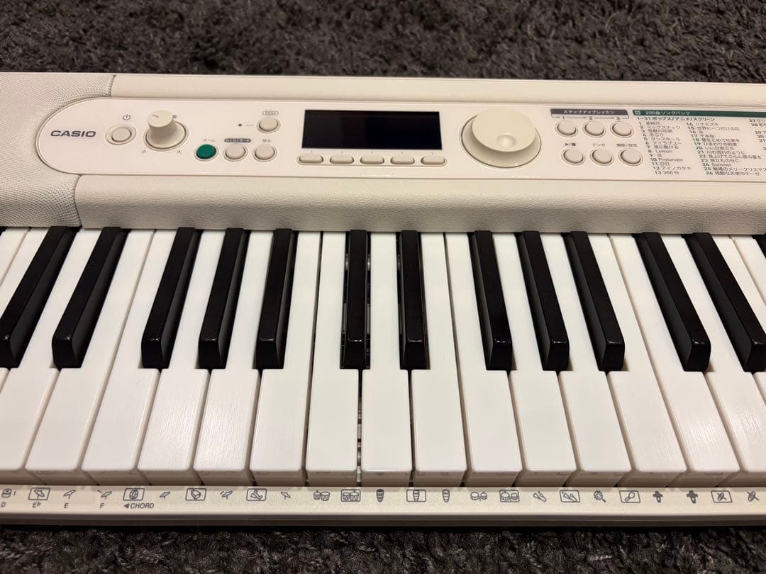 【超美品】CASIO LK-530光ナビゲーションCasiotone2025年製