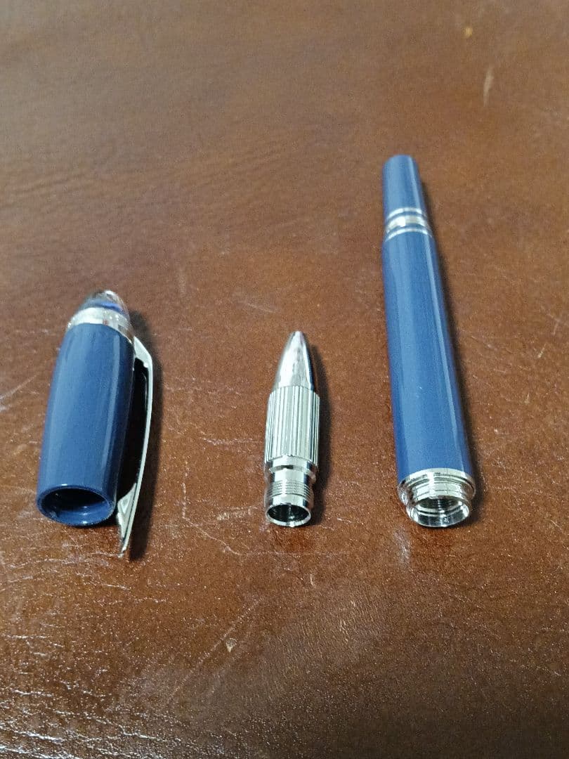 モンブラン ローラーボール スターウォーカー ブループラネット ボールペン