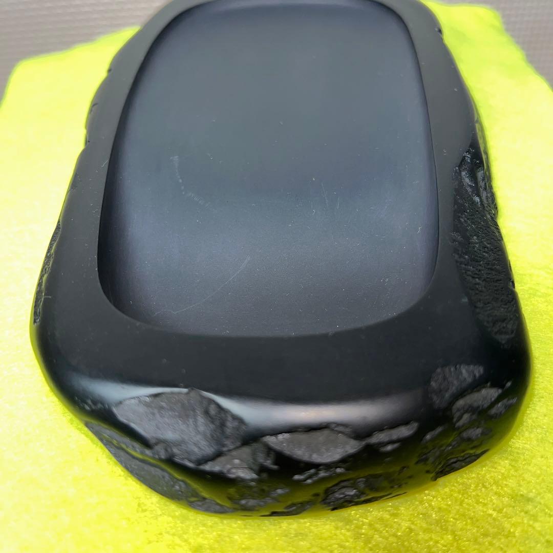 ⭕️信州銘石　横川峡龍渓硯　三代目　秀石　深澤秀教　自然硯　新品美品　女性好み作品