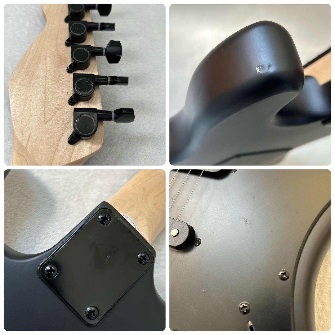 SELDER マットブラック仕様 エレキギター ストラトキャスター セルダー