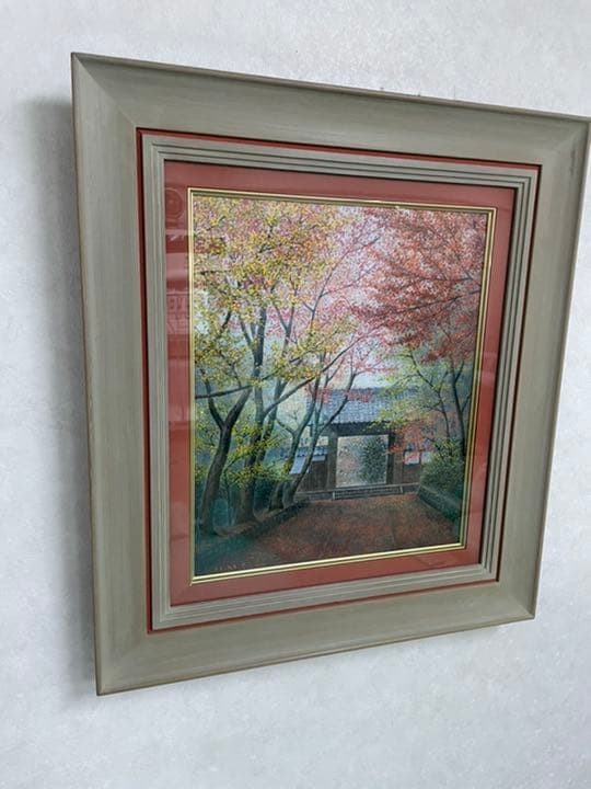 送料込み　酒井英利　油彩　F8号　百貨店上代80万円