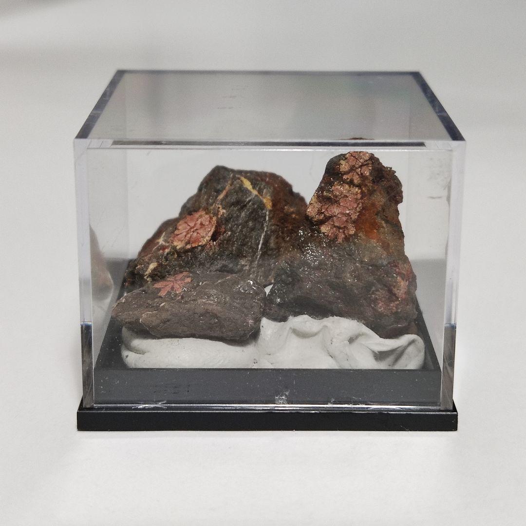 希少！パワーストーン　天然石　原石　桜石　母岩付　ケース入り　No.178