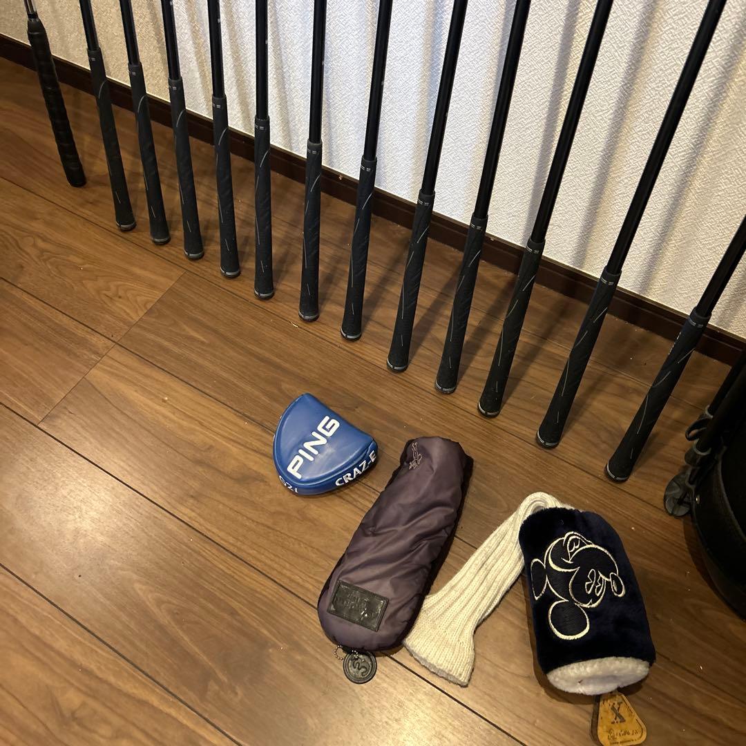 ミズノ　インテージiE メンズ R 右利き　13本　ゴルフセット