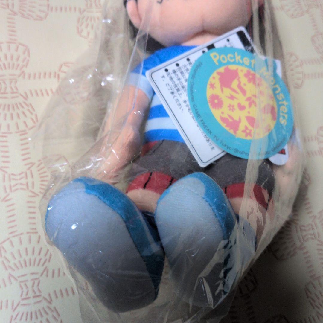 ポケットモンスター　サトシ　ぬいぐるみ　セキグチ　超希少　新品未使用　紙タグ付き