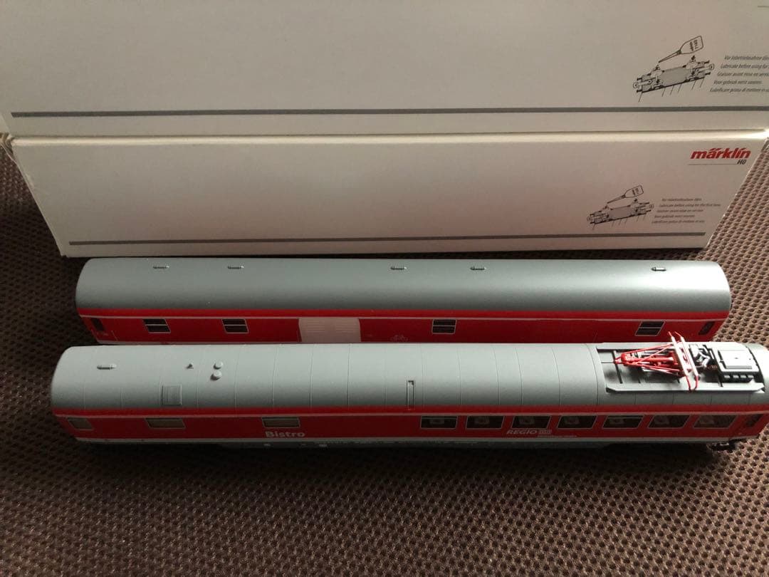 鉄道模型　メルクリン 2両 レストラン42870 荷物車43961 ドイツ