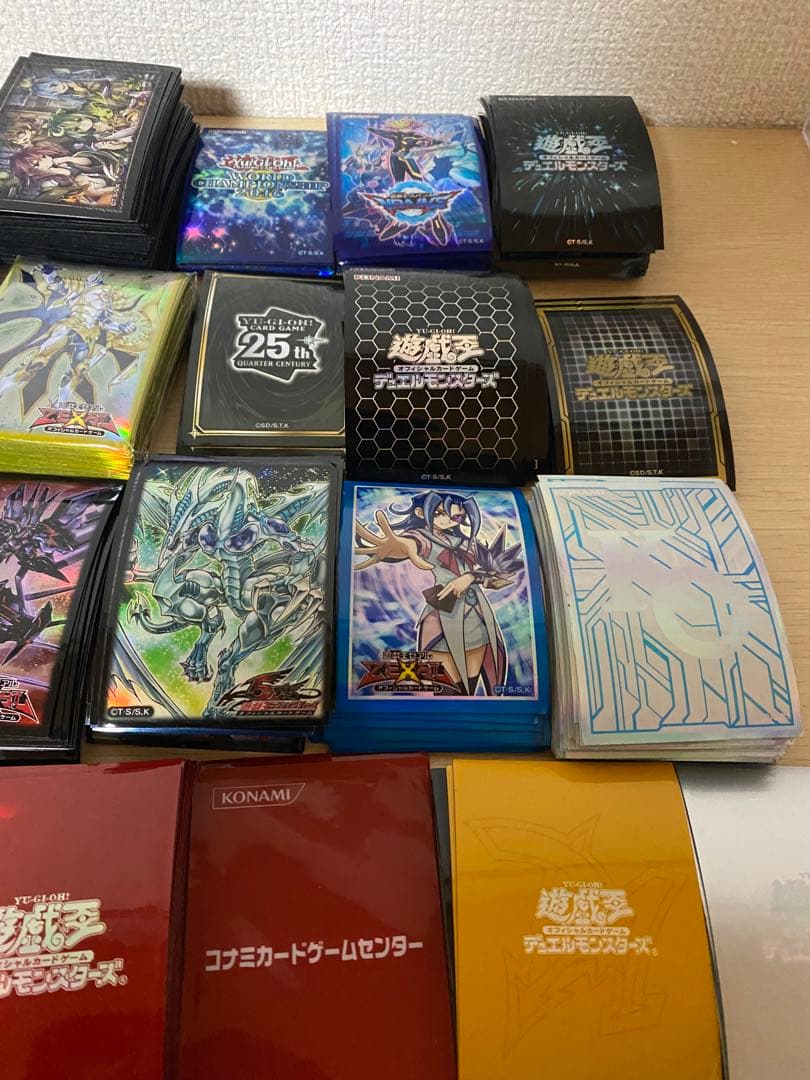 遊戯王　スリーブ　大量まとめ　5ds ゼアル　アークファイブ