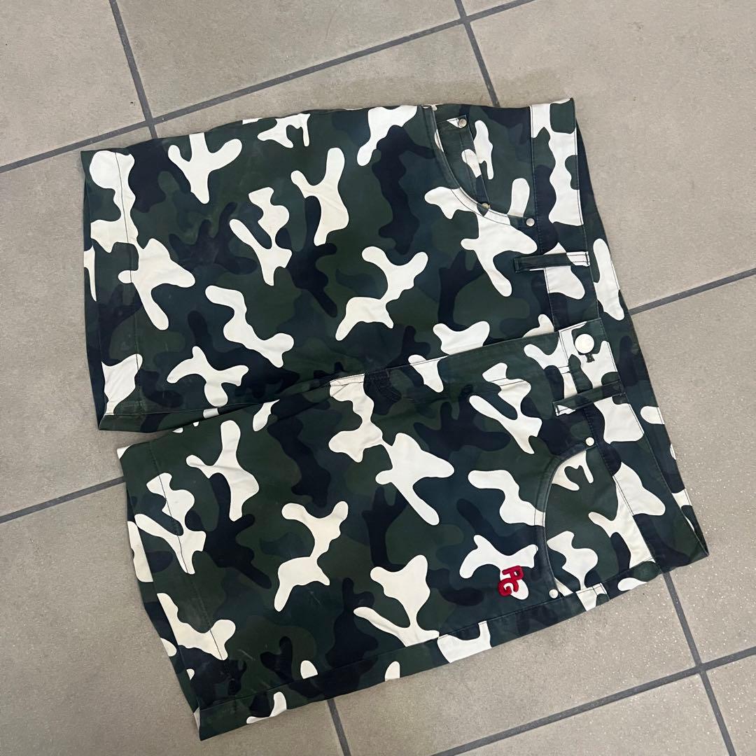 Pearly gates パーリーゲイツ　セットアップ　カモフラ　メンズ　4 M