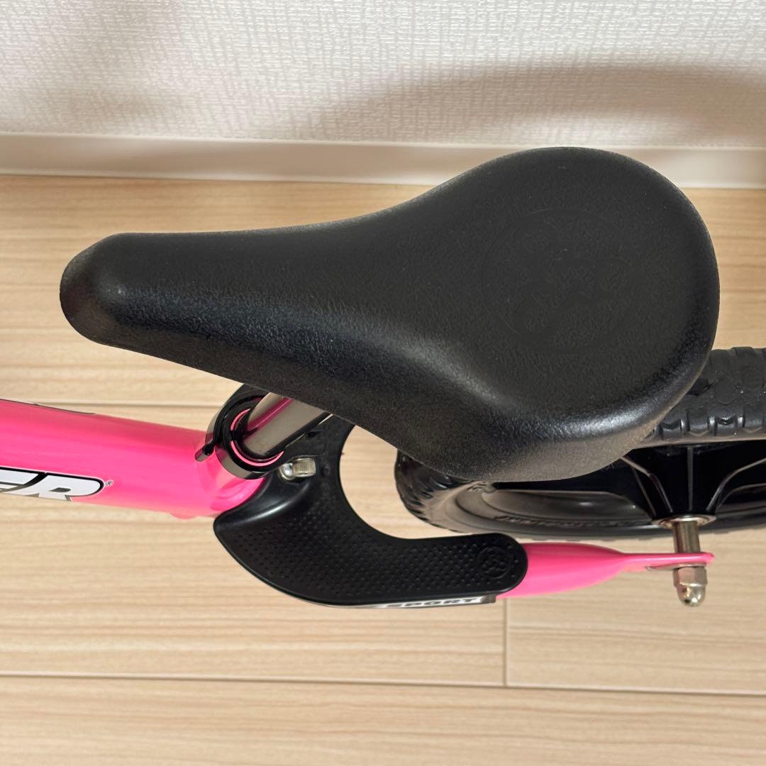 ✨美品✨ STRIDER ストライダーSPORT12 ピンク箱 取説 延長ポール