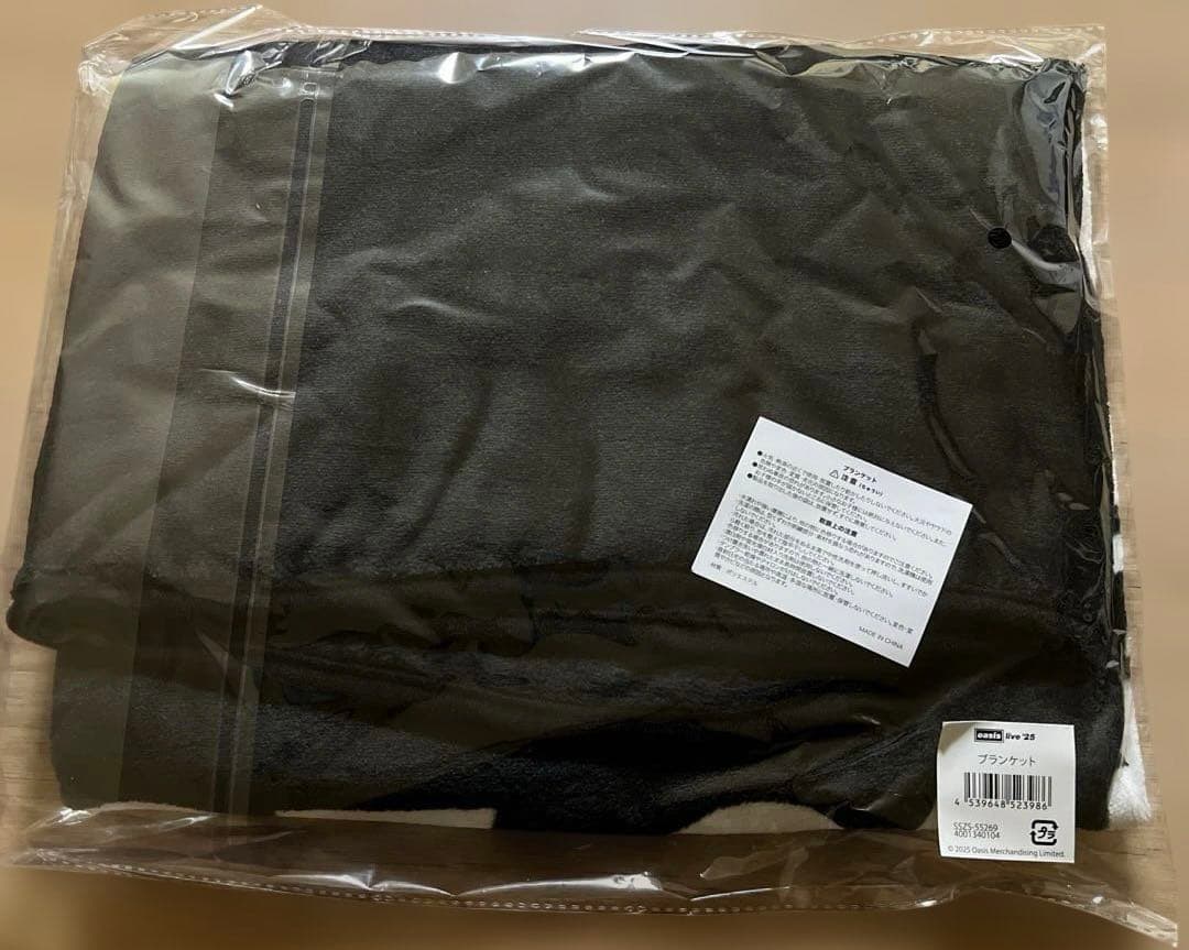 oasis オアシス live '25 ブランケット 新品未開封