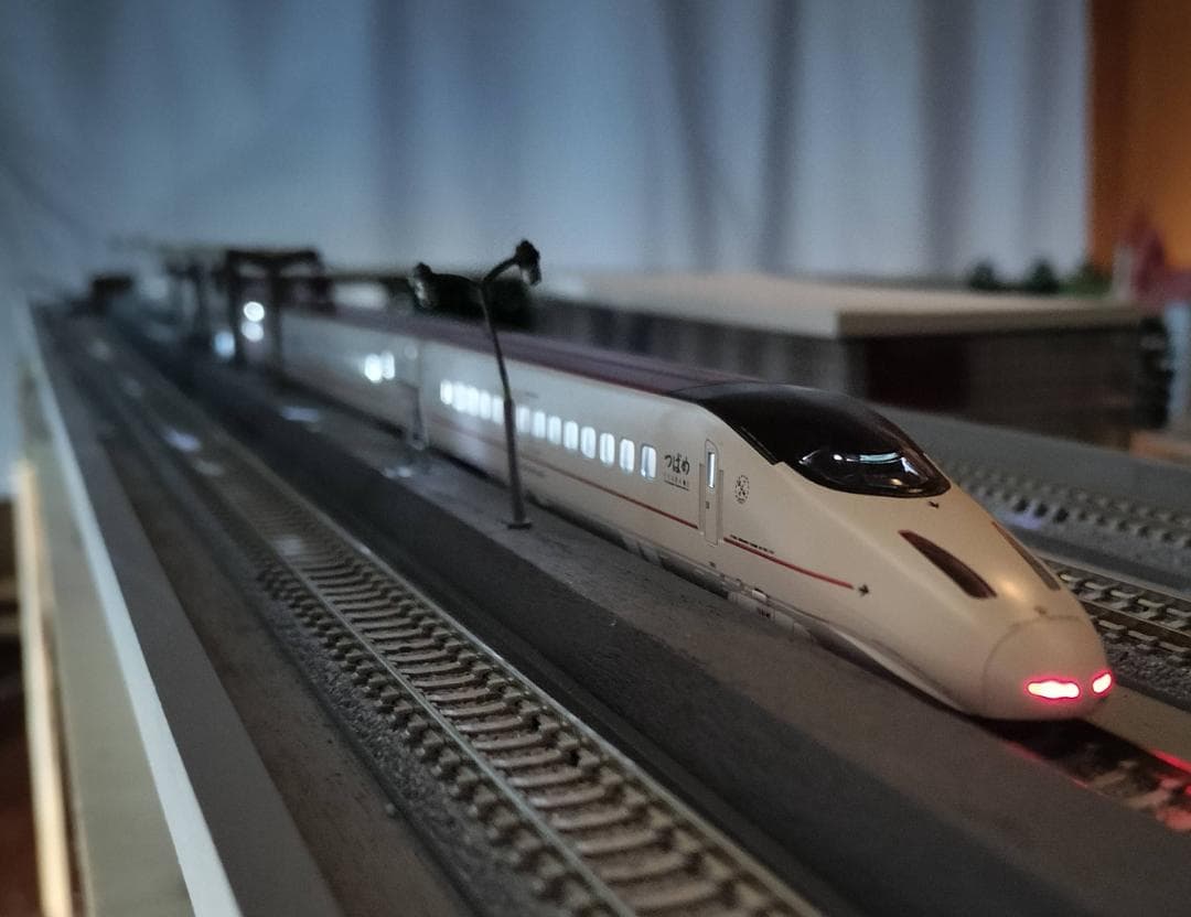 26　Nゲージ 九州新幹線800系つばめ　6両セット　室内灯付　【即購入可】