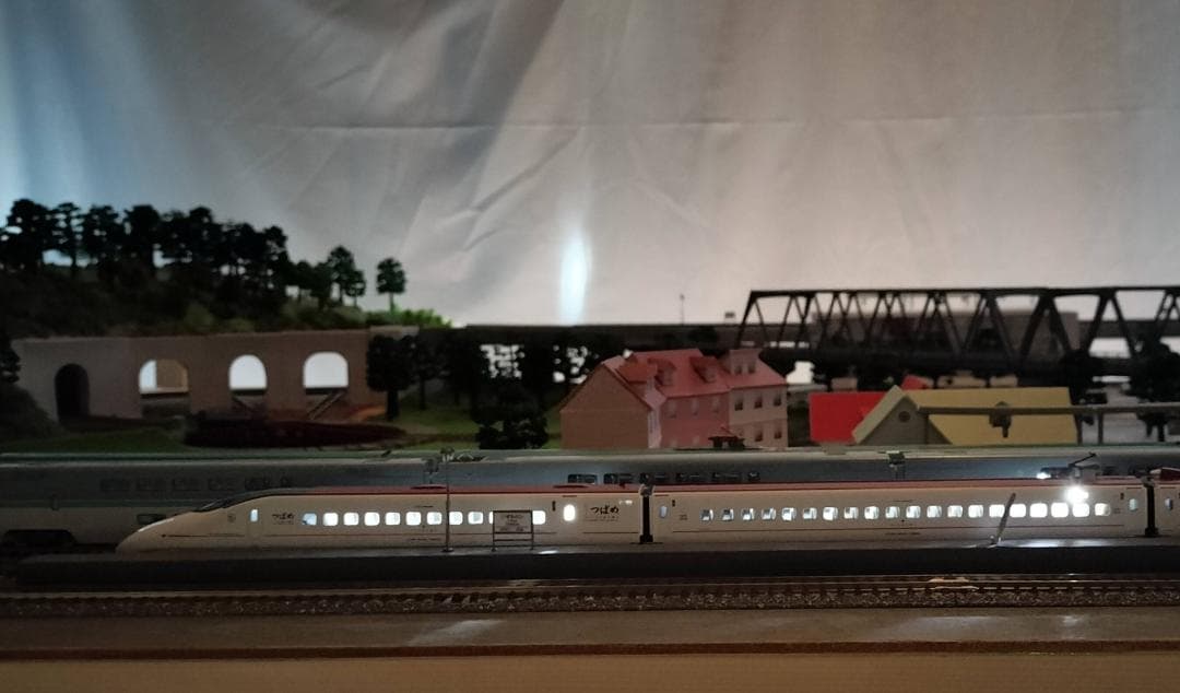26　Nゲージ 九州新幹線800系つばめ　6両セット　室内灯付　【即購入可】