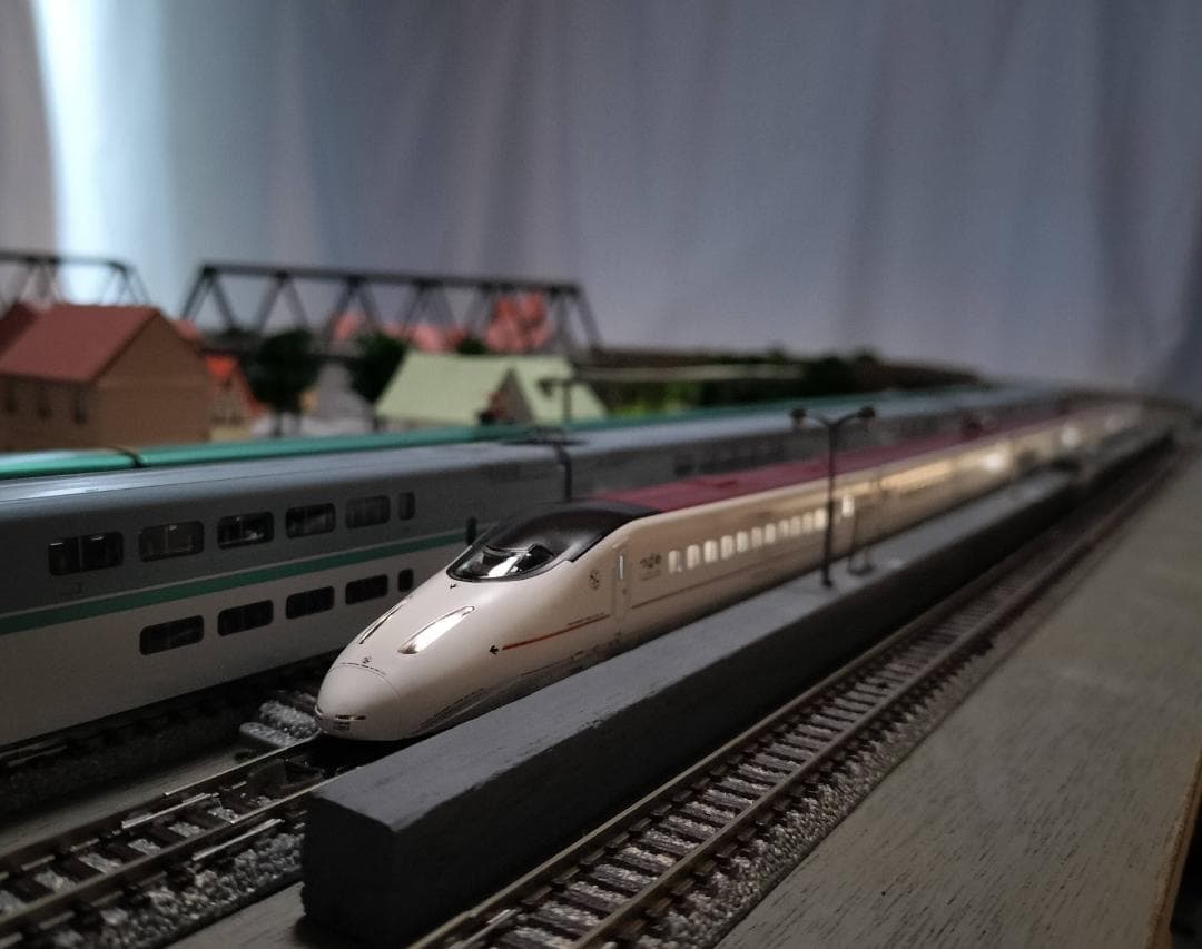 26　Nゲージ 九州新幹線800系つばめ　6両セット　室内灯付　【即購入可】