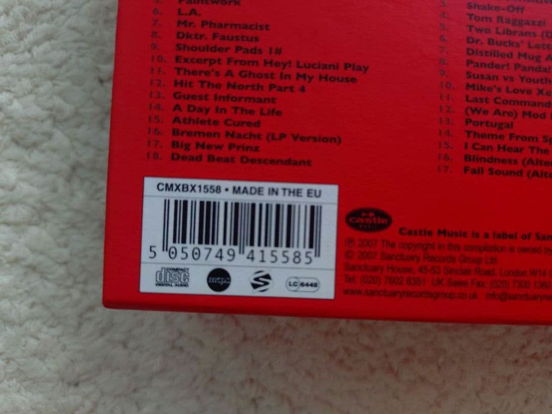 5CDセット ザ・フォール The Fall Box Set 1976-2007