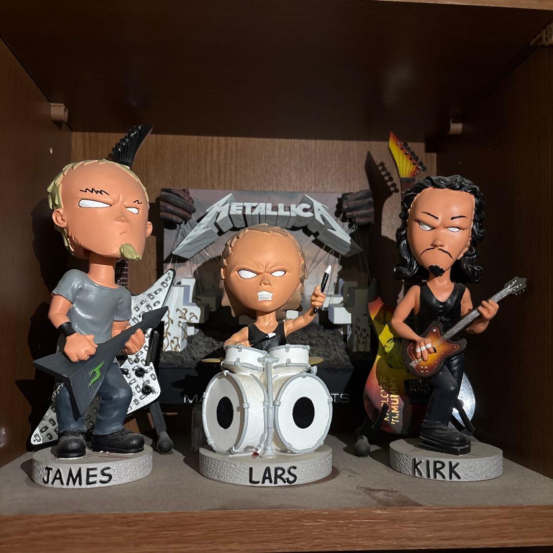 【 希少 レア 】メタリカ ボブルヘッドフィギュア