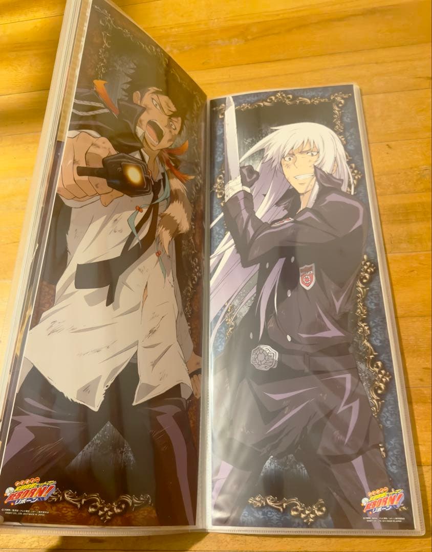 リボーン キャラポス 収納ファイル ポスター 32枚 美品