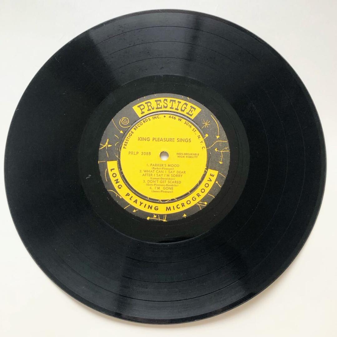 #3682【希少名盤】King Pleasure Sings ジャズ 10インチ