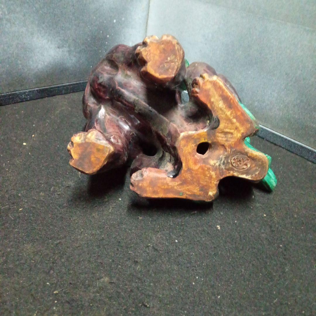 職*k様 狛犬、華中亭道八作、幕末名工、約サイズ高20センチ、横10センチ