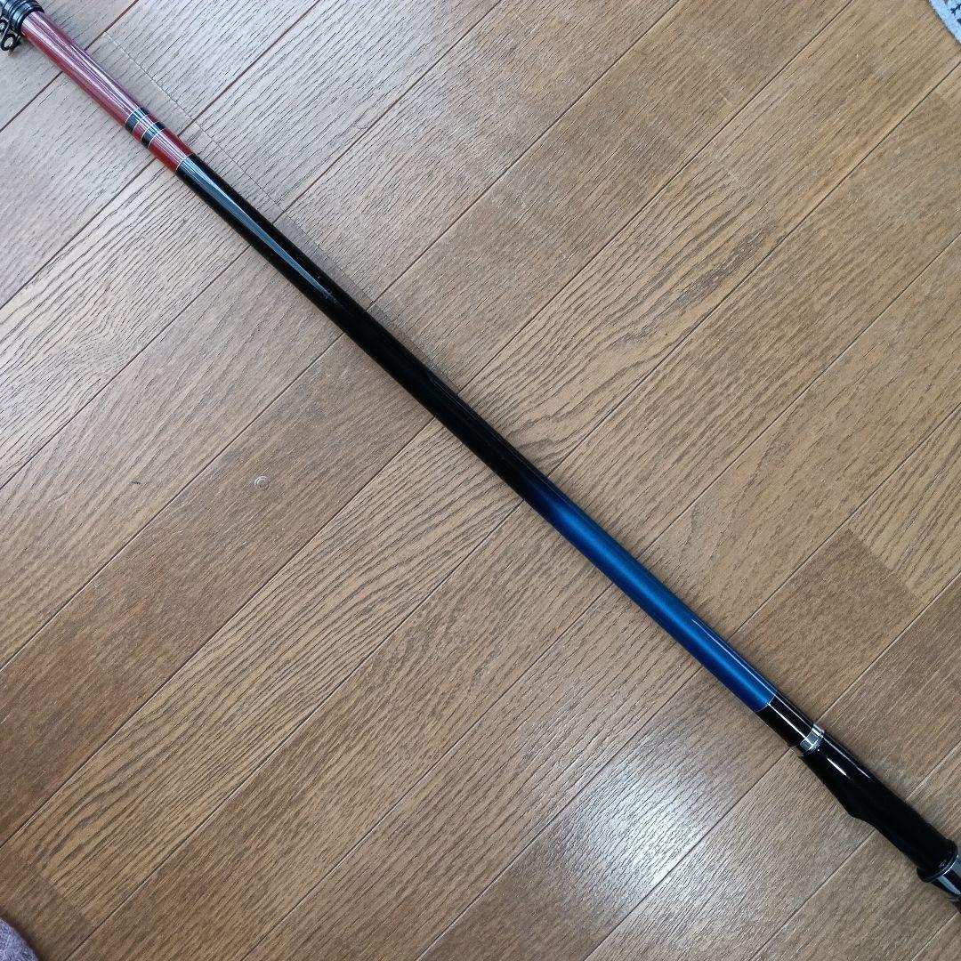 がまかつ　海上釣り堀ロッド　リアルスペック　H400　超美品　カセ　イカダ　磯竿