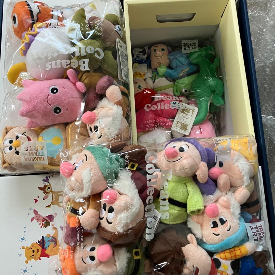 限定品　新品未開封　ディズニー　ビーンズコレクション　コンプリートボックス