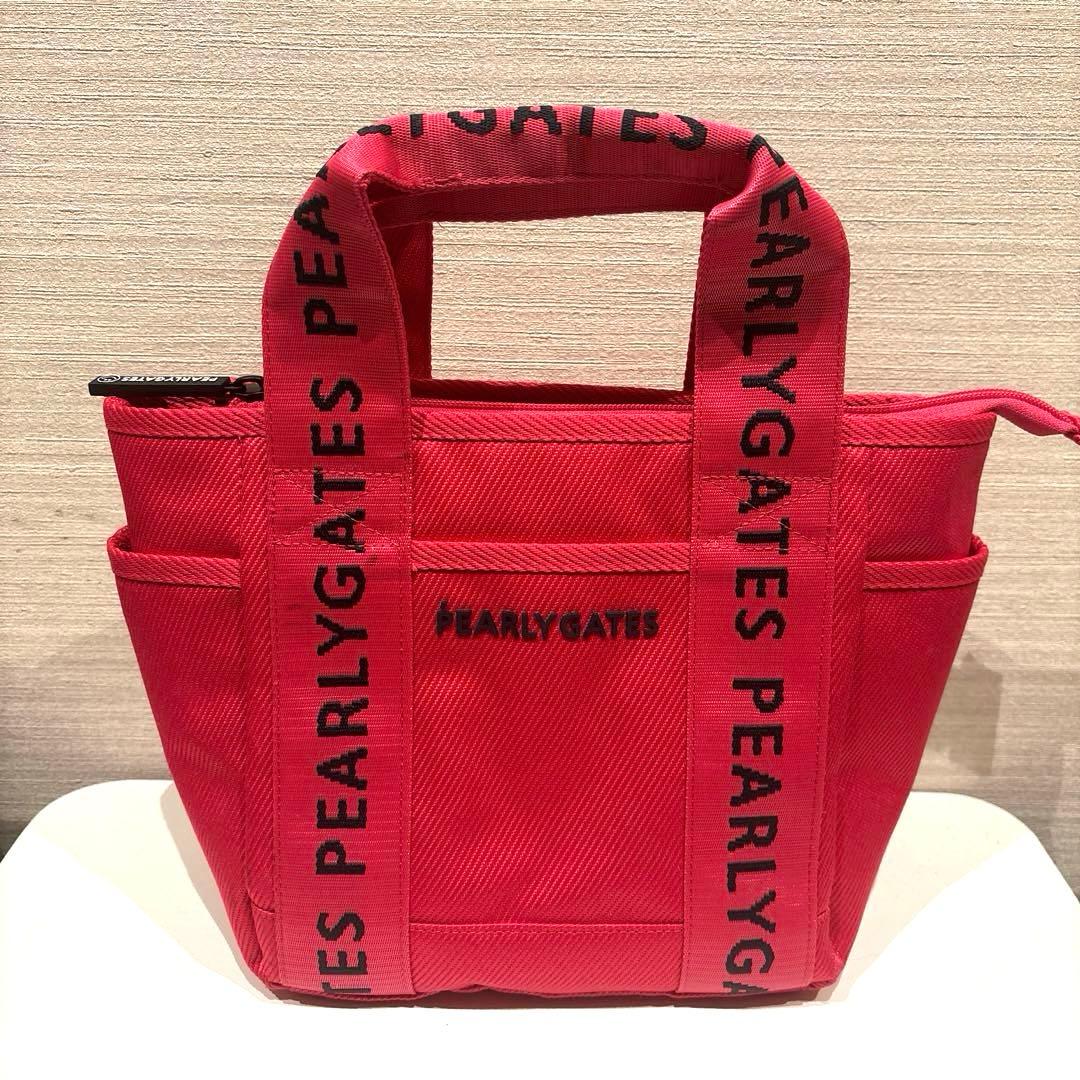 【美品】ゴルフカートバッグ　ピンク PEARLY GATES