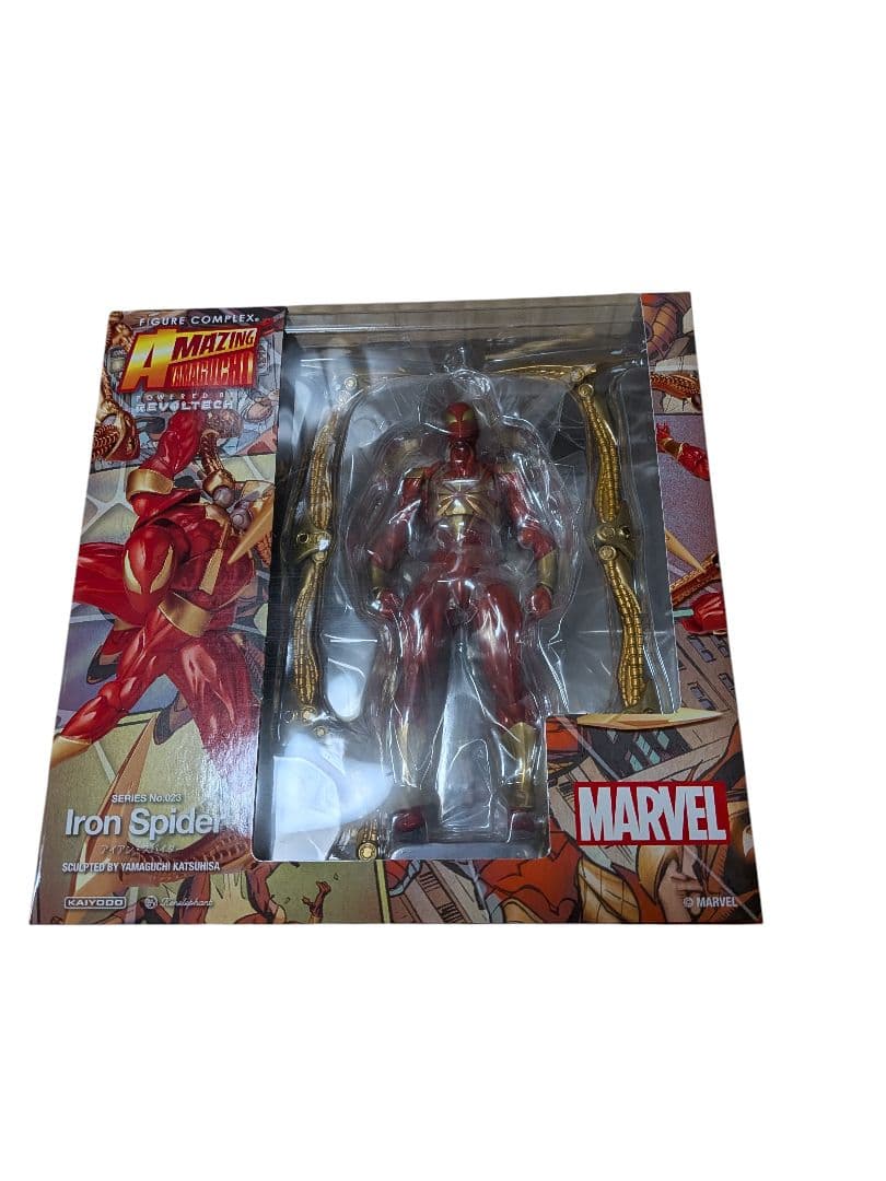 新品未開封　アメイジングヤマグチ　アイアン・スパイダー フィギュア