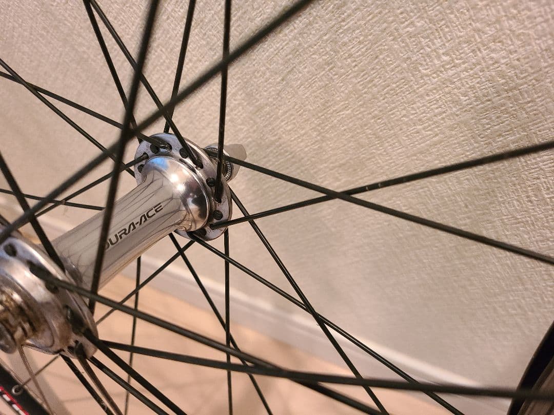 ジャンク品　手組　AMBROSIO　EVOLUTION DURA-ACEハブ