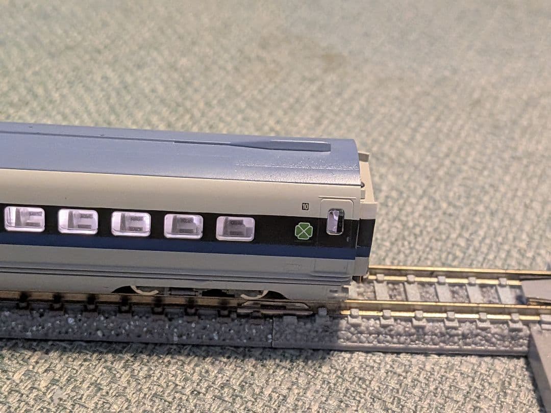 TOMIX JR 500系新幹線「のぞみ」 基本セット＋グリーン車 室内灯付き