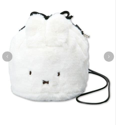 ミッフィー　3色　フェイス　巾着　マルチポーチ　ボリス　バッグ
