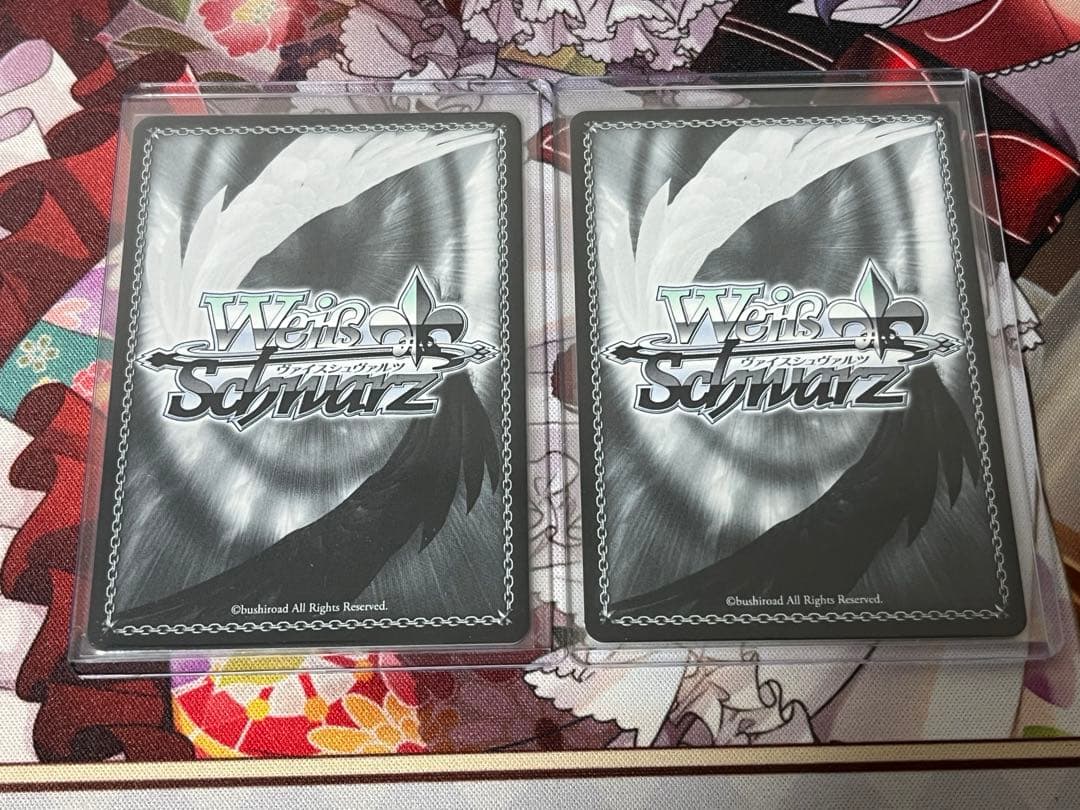 ヴァイスシュヴァルツ　学園アイドルマスター　ツキノカメ　秦谷美鈴　SP 2枚