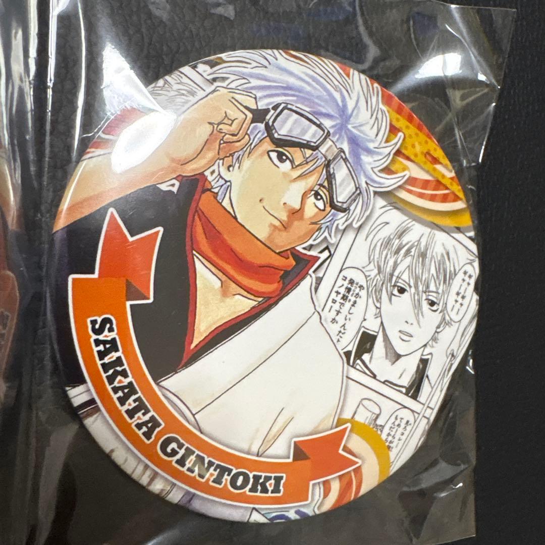 銀魂 坂田銀時 コレクション缶バッジ HEROES ヒーローズ 75mm缶 原作