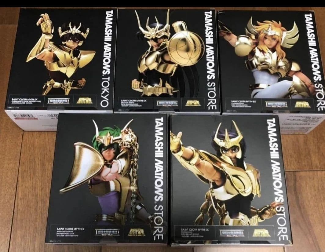 ★泣き泣き出品★新生青銅聖衣 Golden Limited Edition 5点