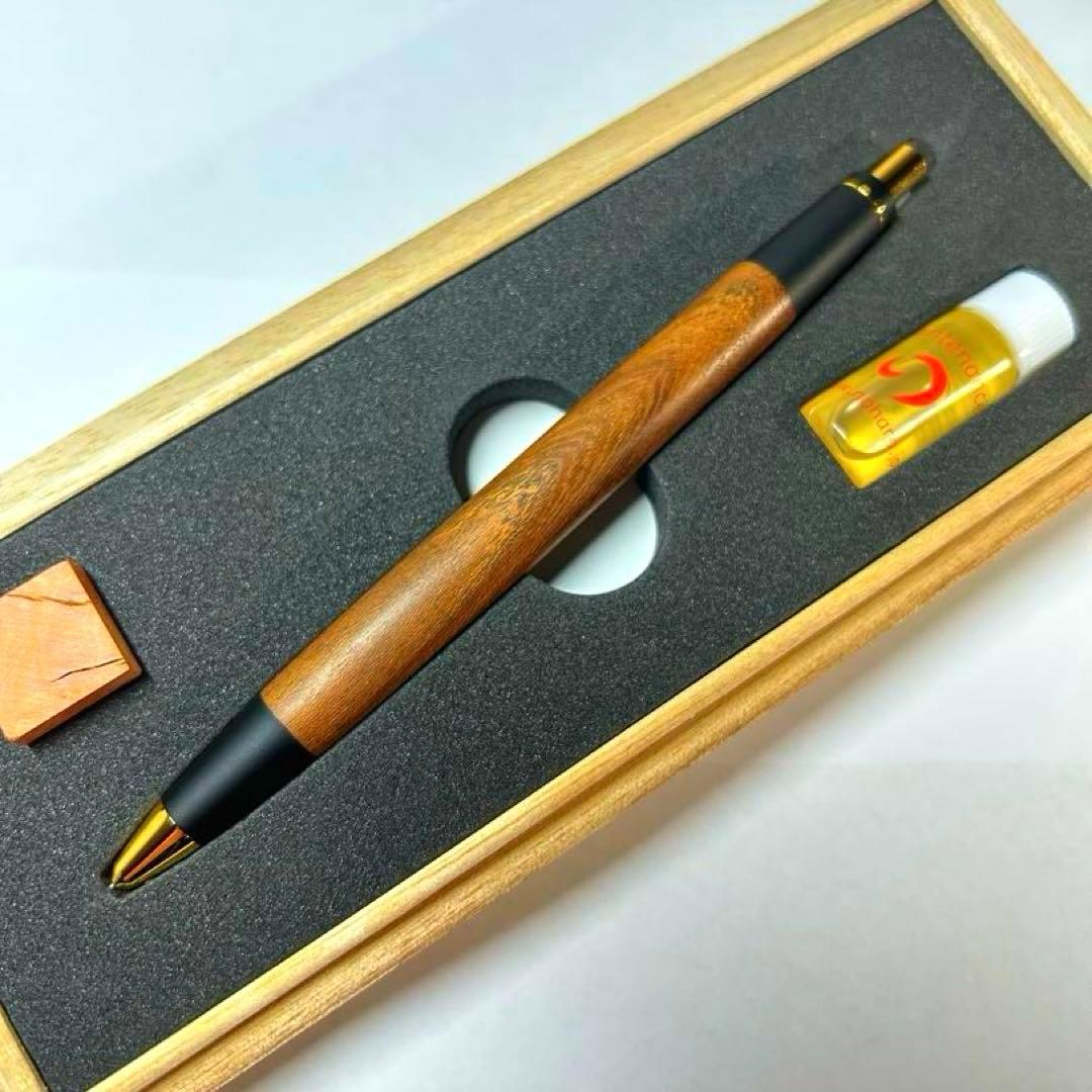 【上杢】野原工芸 欅 ケヤキ シャープペンシル0.5mm 店舗限定